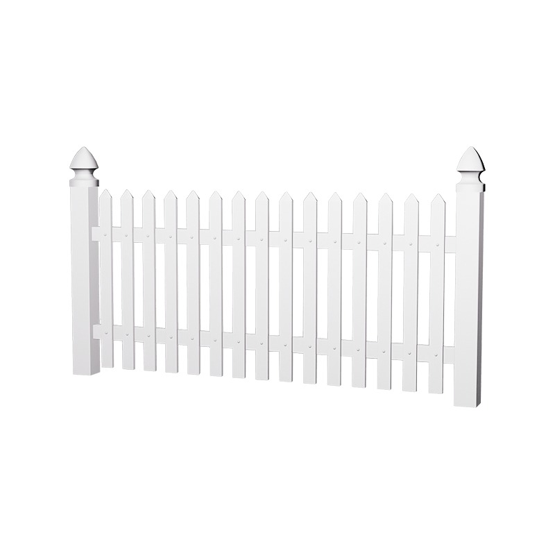 1 PVC 페이스 마운트 피켓 울타리